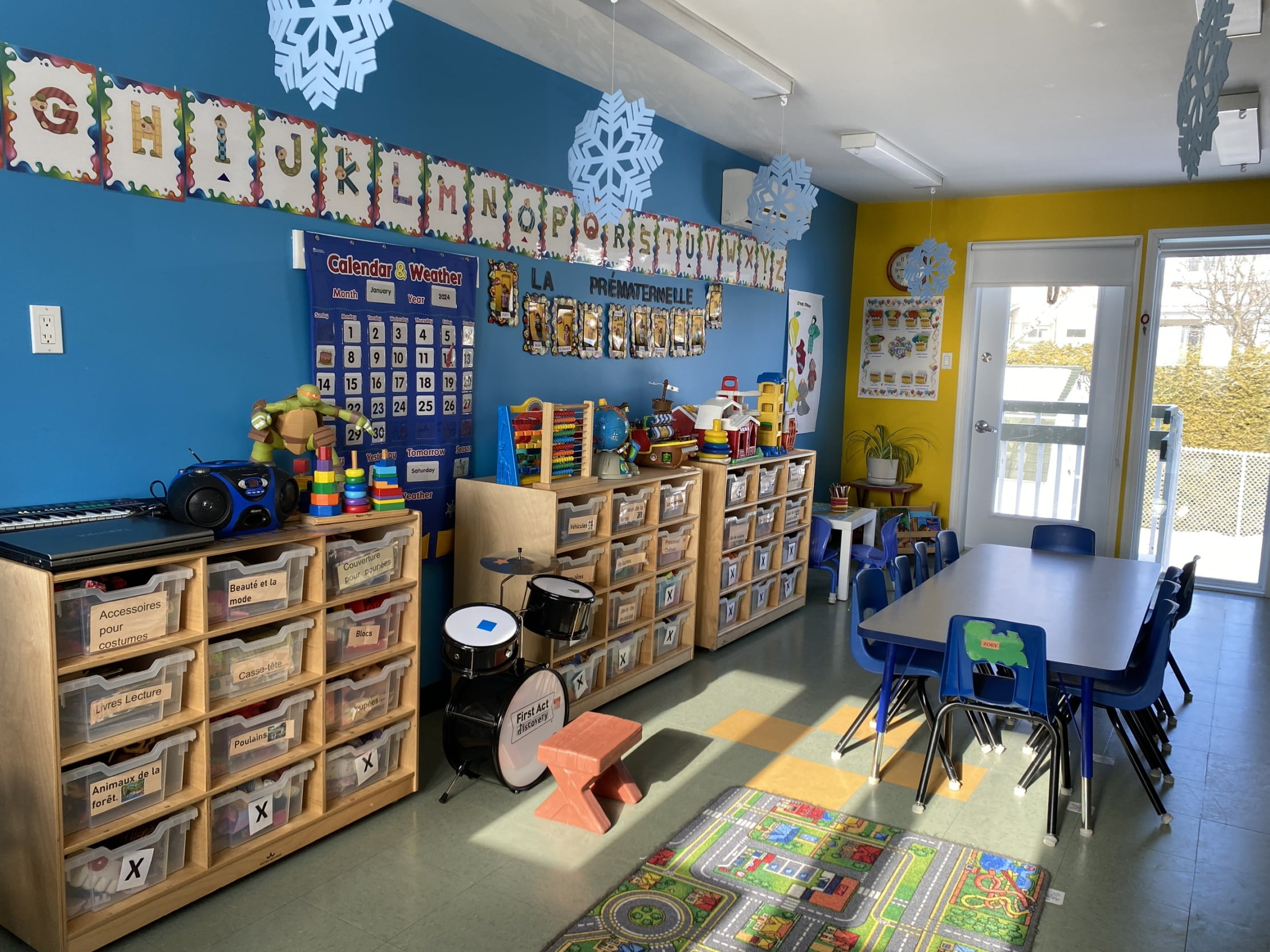 Local de prématernelle : 4-5 ans 